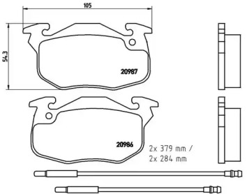 BREMBO P 61 099