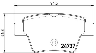 BREMBO P 61 100