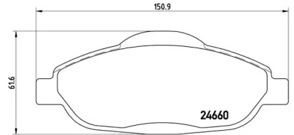 BREMBO P61 101