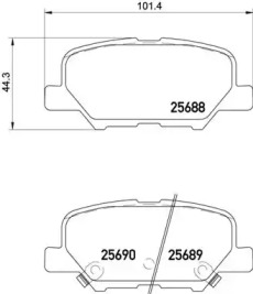 BREMBO P61 111