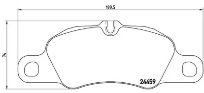 BREMBO P65 018