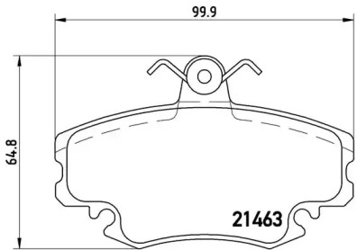 BREMBO P68 008