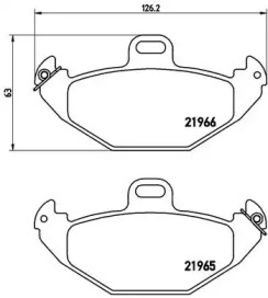 BREMBO P 68 021