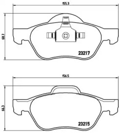 BREMBO P68 029