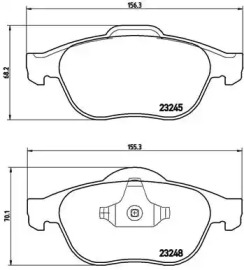 BREMBO P 68 032