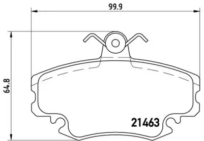 BREMBO P68 038