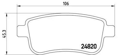 BREMBO P68 041