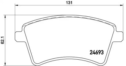 BREMBO P68 044