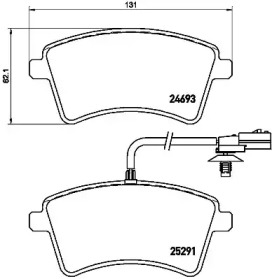 BREMBO P68 058