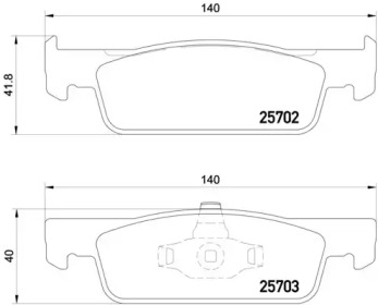 BREMBO P68 059