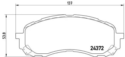 BREMBO P78 015