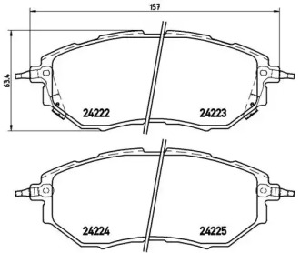 BREMBO P78 017