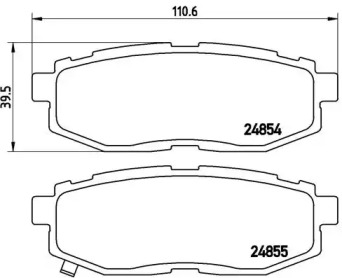 BREMBO P78 018