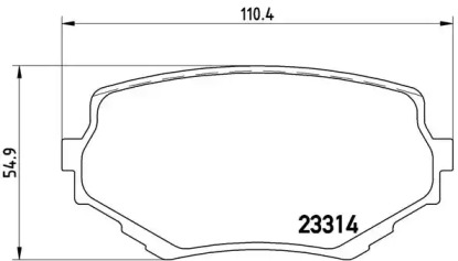 BREMBO P79 009