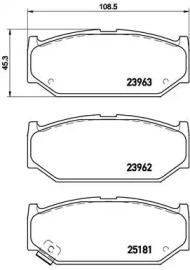 BREMBO P79 023