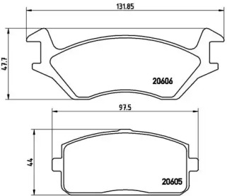 BREMBO P 83 004