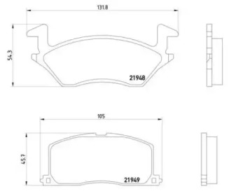 BREMBO P 83 022