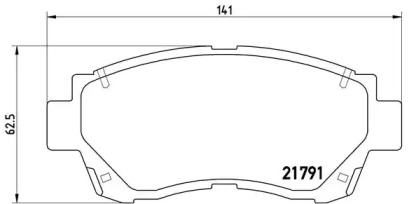 BREMBO P83 027