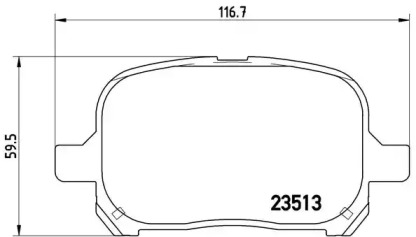 BREMBO P83 040