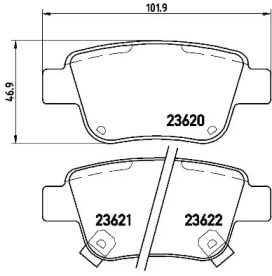 BREMBO P83 047