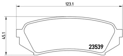 BREMBO P83 049