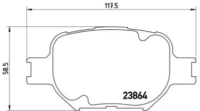 BREMBO P83 054