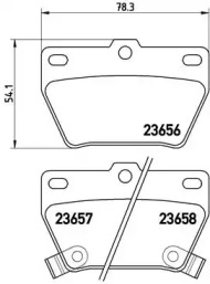 BREMBO P83 057