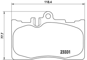 BREMBO P83 058