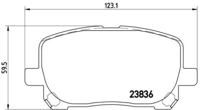 BREMBO P83 061