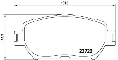 BREMBO P83 062