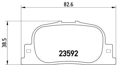 BREMBO P83 063