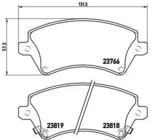 BREMBO P83 064