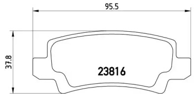 BREMBO P83 065