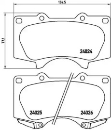 BREMBO P83 066