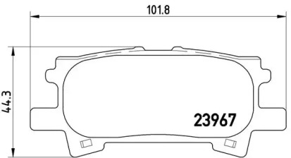 BREMBO P83 068