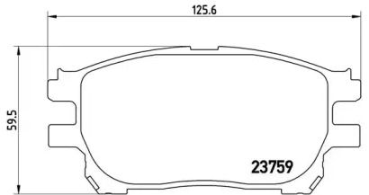 BREMBO P 83 070