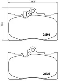 BREMBO P83 072