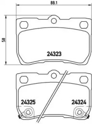 BREMBO P83 073