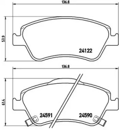 BREMBO P83 079