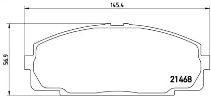 BREMBO P83 092