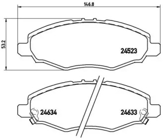 BREMBO P83 094