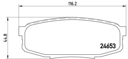 BREMBO P83 098