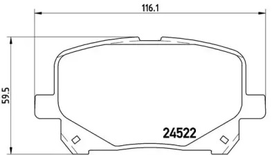 BREMBO P 83 100