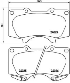 BREMBO P83 102