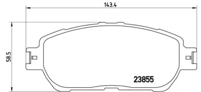 BREMBO P83 105