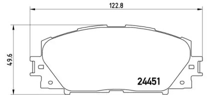 BREMBO P83 106