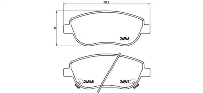 BREMBO P 83 115