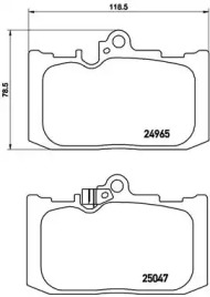 BREMBO P83 131