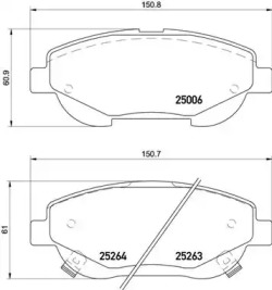 BREMBO P83 148