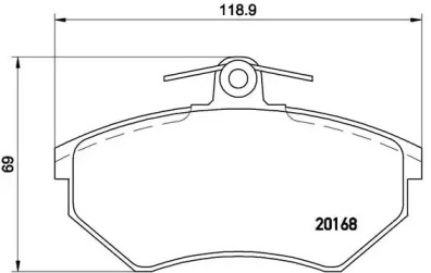 BREMBO P85 011